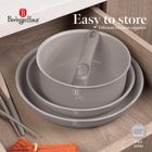 Berlinger Haus, Taupe, zestaw: garnki tytanowe z pokrywą + patelnie, 9 elementów