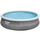 Bestway, basen ogrodowy rozporowy, zestaw 11w1, 457-107 cm