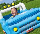 Bestway, Fisher-Price, dmuchany samochód z piłkami, 117-76-61 cm