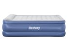 Bestway, materac dmuchany dwuosobowy z pompką elektryczną, 203xx61 cm