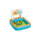 Bestway, plac zabaw dmuchany z piłkami. 120-107-84 cm