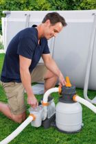 Bestway, pompa piaskowa, 6056 l/h + piasek, 25 kg, 58497