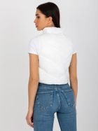 Bezrękawnik damski, ecru, Factory Price