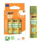 Bic, ECOlustions, Glue Stick, klej w sztyfcie, 8g, 3 szt.