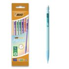 Bic, Matic, ołówkik automatyczne z gumką, HB, Pastel, 0,7 mm, 5 szt.