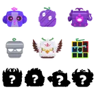 Blox Fruits, minifigurka niespodzianka z kodem do gry, 4 cm, 1 szt.