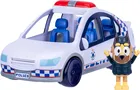Bluey, pojazd policyjny z figurką policjanta