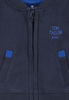 Bluza chłopięca, granatowa, rozpinana, Tom Tailor