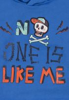 Bluza chłopięca z kapturem, niebieska, Tom Tailor