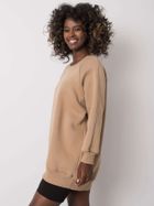 Bluza damska, beżowa, Ex Moda