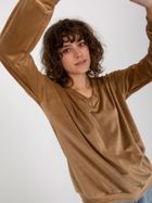 Bluza damska, beżowa, Relevance