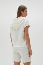 Bluza damska, biała, Moodo