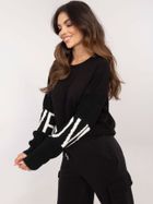 Bluza damska, czarna, Italy Moda