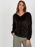 Bluza damska, czarna, Relevance