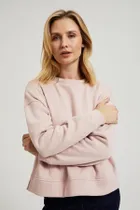 Bluza damska, różowa, Moodo
