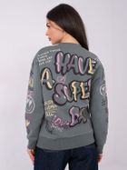 Bluza damska, szara, Sublevel