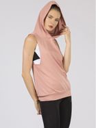 Bluza damska z kapturem, różowa, Tommy Life