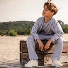 Bluza dziecięca, rozpinana, szara, Eevi