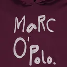 Bluza dziecięca z kapturem, bordowa, Marc O'Polo