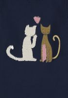 Bluza dziewczęca, granatowa, Tom Tailor