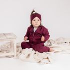 Bluza dziewczęca, rozpinana, bordowa, Nicol