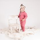 Bluza dziewczęca, rozpinana, różowa, Nicol