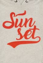 Bluza dziewczęca z kapturem, beżowa, Tom Tailor