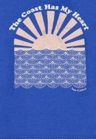 Bluza dziewczęca z kapturem, niebieska, Tom Tailor