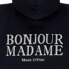 Bluza dziewczęca z kapturem, rozpinana, czarna, Marc O'Polo