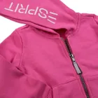 Bluza dziewczęca z kapturem, rozpinana, różowa, Esprit