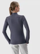 Bluza trekkingowa damska, szara, 4F