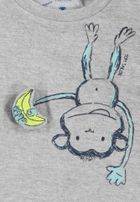 Bluzka chłopięca z długim rękawem, beżowa, Tom Tailor