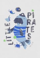 Bluzka chłopięca z długim rękawem, biała, Tom Tailor