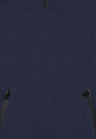 Bluzka chłopięca z długim rękawem, z kapturem, granatowa, Tom Tailor