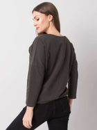 Bluzka damska z długim rękawem, khaki, Relevance