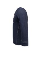 Bluzka dziewczęca z długim rękawem, granatowa, Lief