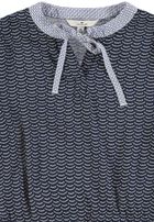 Bluzka dziewczęca z długim rękawem, niebieska, Tom Tailor