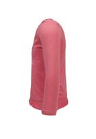 Bluzka dziewczęca z długim rękawem, różowa, Shine on, Lief