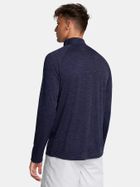 Bluzka męska z długim rękawem, granatowa, Under Armour