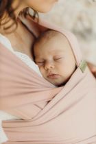 Boba, Wrap, chusta do noszenia dziecka, jasny róż