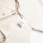 Body chłopięce z długim rękawem, beżowe, Nicol