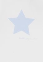 Body chłopięce z długim rękawem, białe, gwiazdka, Bellybutton