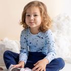 Body chłopięce z długim rękawem, jasnoniebieskie, Cool, Nicol