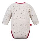 Body dziecięce z długim rękawem, ecru, Eevi