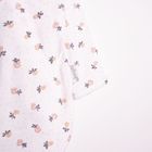 Body dziewczęce z długim rękawem, białe, Nicol