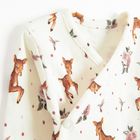 Body dziewczęce z długim rękawem, ecru, Nicol