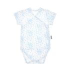 Body dziewczęce z krótkim rękawem, białe, Nicol