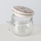 Boltze Home, Emily, słoik kuchenny dekoracyjny, z pokrywką, 450 ml