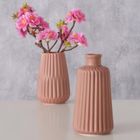 Boltze Home, Esko, wazon, ręcznie malowany, ceramiczny, 17 cm