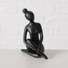 Boltze Home, figurka dekoracyjna Joga, kobieta, 10 cm